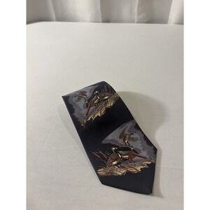 Ducks Unlimited All Silk Necktie Mens One Size Waterfowl Hunting Made in USA